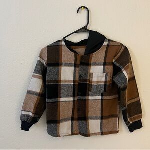 Boys long sleeve button up